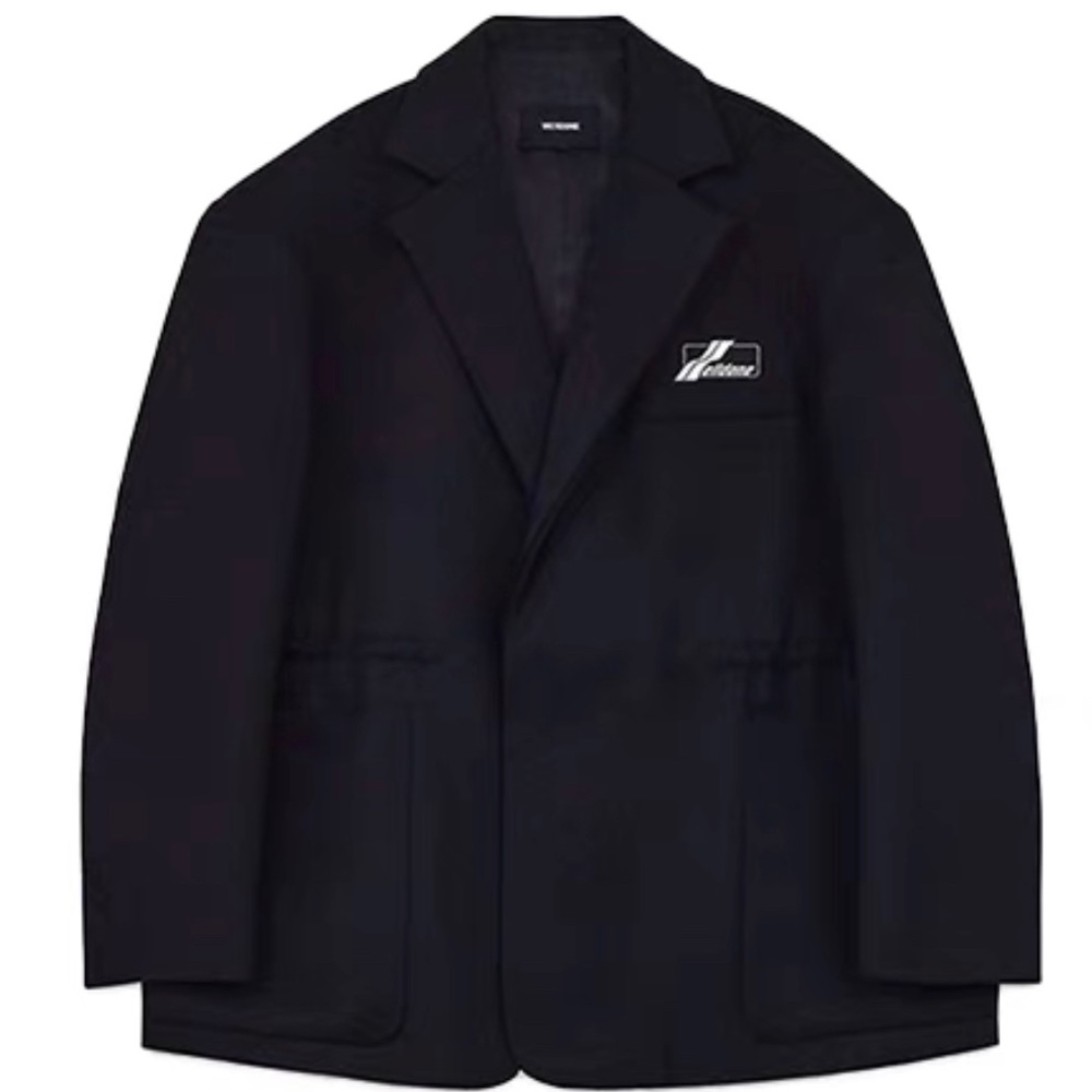 WE11DONE Welldone Drawstring Wool Blazer